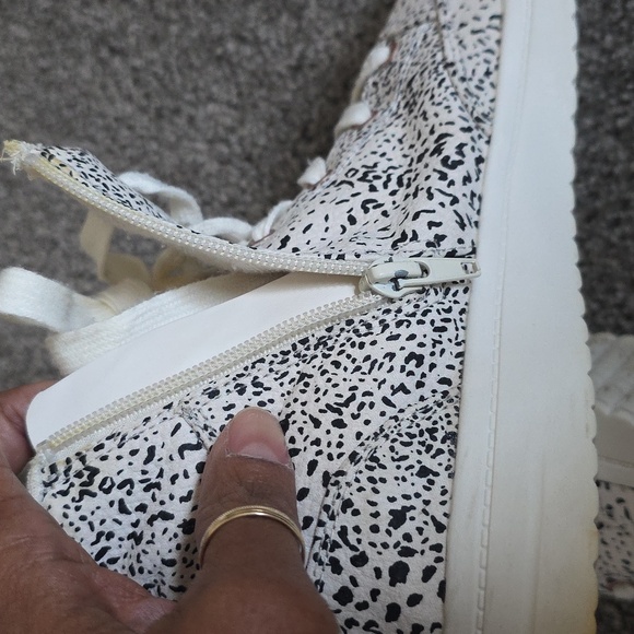 Pre-owned Womens Roxy Surf Roxy  Mid High Top Sneaker Shoes Sz 8 - Picture 5 of 11